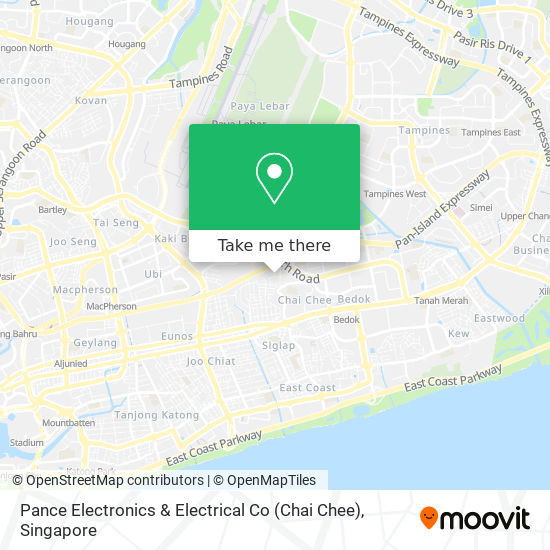 Pance Electronics & Electrical Co (Chai Chee) map