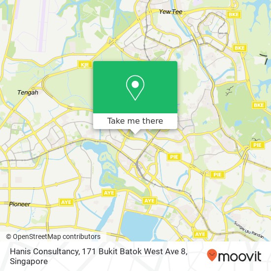 Hanis Consultancy, 171 Bukit Batok West Ave 8 map