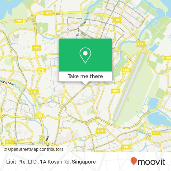 Lisit Pte. LTD., 1A Kovan Rd map