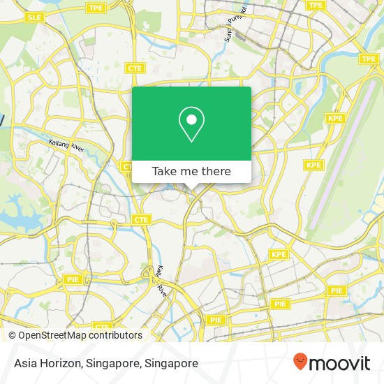 Asia Horizon, Singapore map