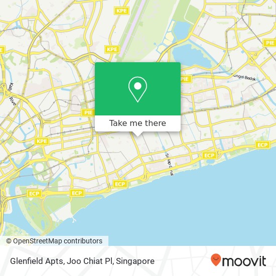 Glenfield Apts, Joo Chiat Pl地图