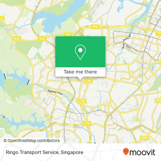 Ringo Transport Service map