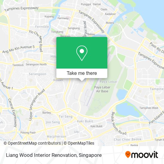 Liang Wood Interior Renovation map