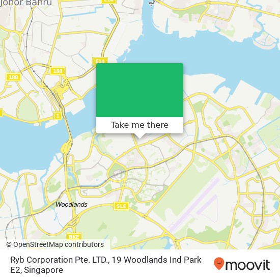 Ryb Corporation Pte. LTD., 19 Woodlands Ind Park E2 map
