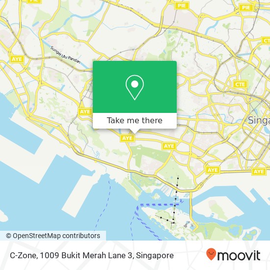 C-Zone, 1009 Bukit Merah Lane 3 map