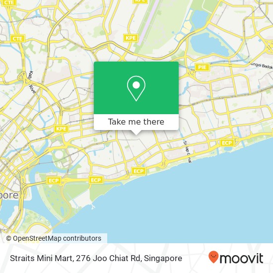 Straits Mini Mart, 276 Joo Chiat Rd map