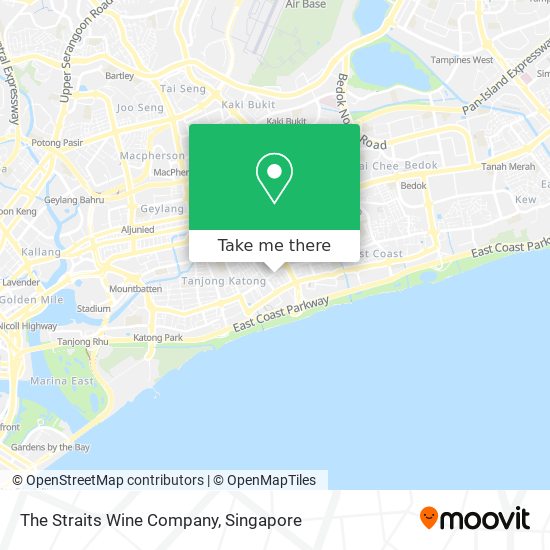 The Straits Wine Company map
