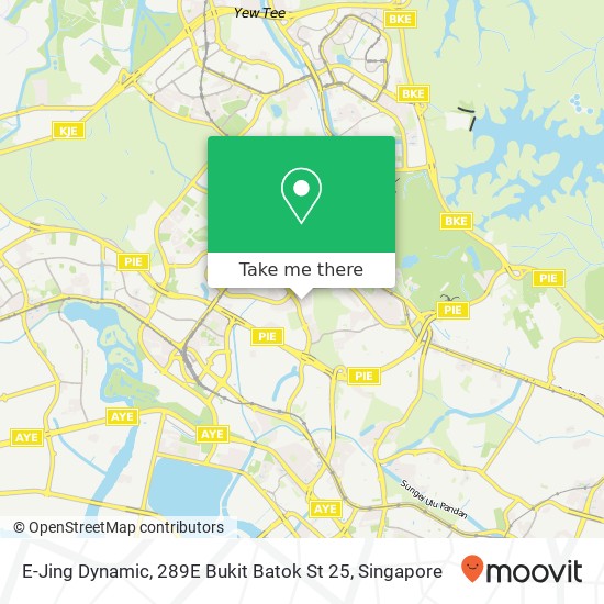 E-Jing Dynamic, 289E Bukit Batok St 25 map