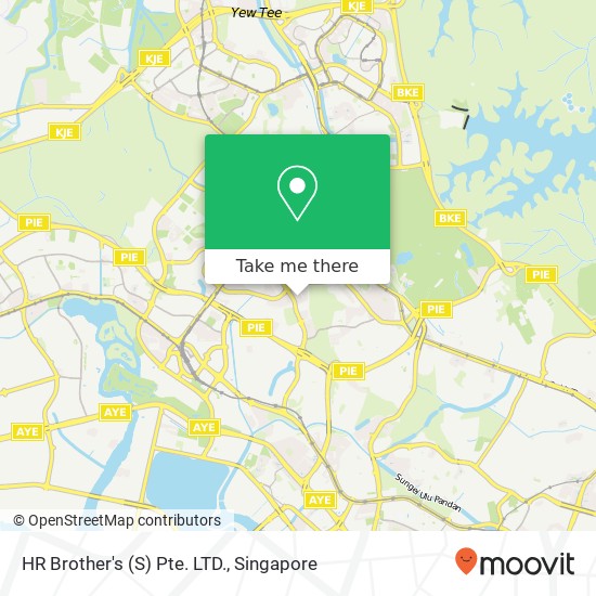 HR Brother's (S) Pte. LTD., 289E Bukit Batok St 25 map