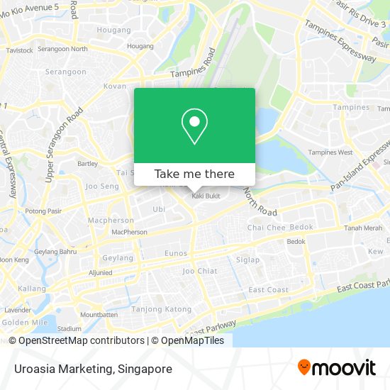 Uroasia Marketing map