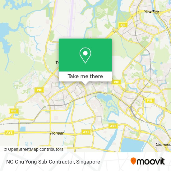 NG Chu Yong Sub-Contractor地图