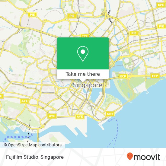 Fujifilm Studio, Singapore map