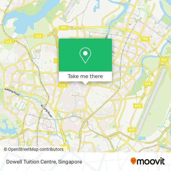 Dowell Tuition Centre map
