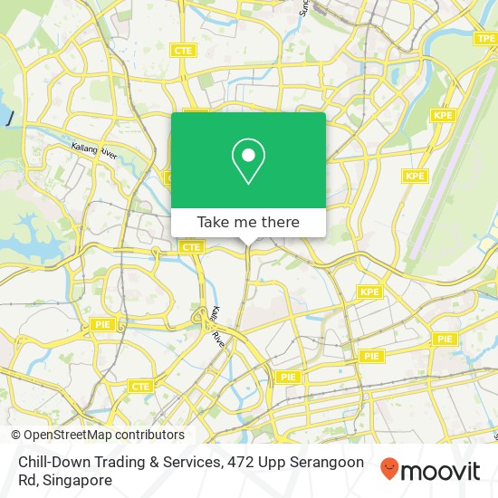 Chill-Down Trading & Services, 472 Upp Serangoon Rd地图