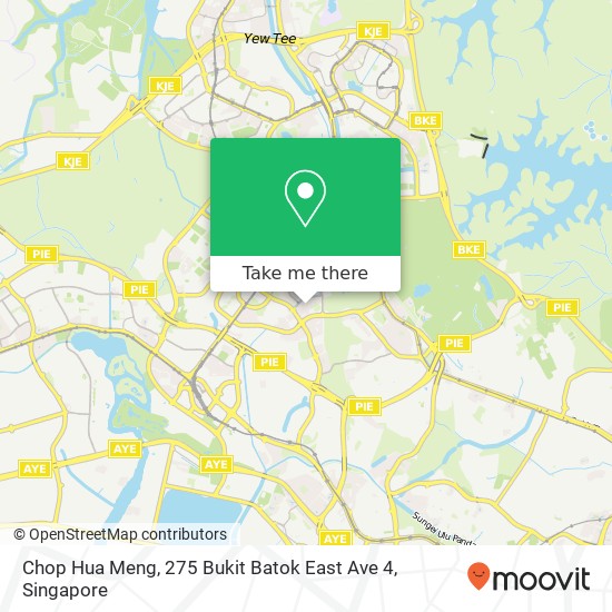 Chop Hua Meng, 275 Bukit Batok East Ave 4 map