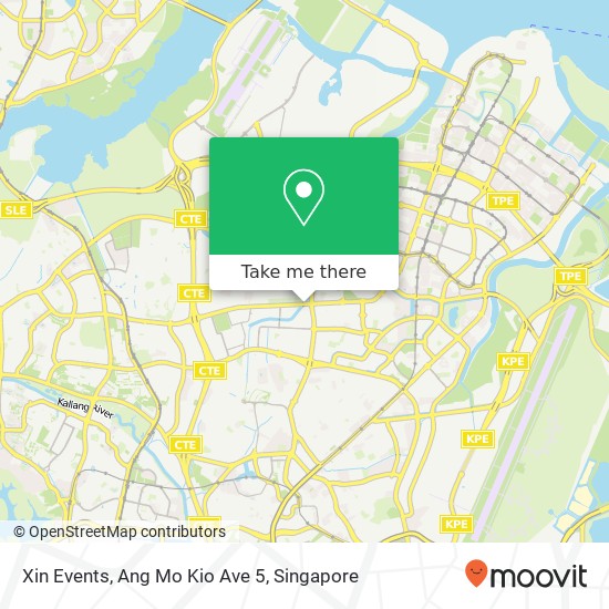 Xin Events, Ang Mo Kio Ave 5地图