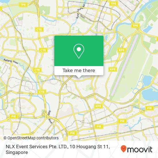 NLX Event Services Pte. LTD., 10 Hougang St 11地图