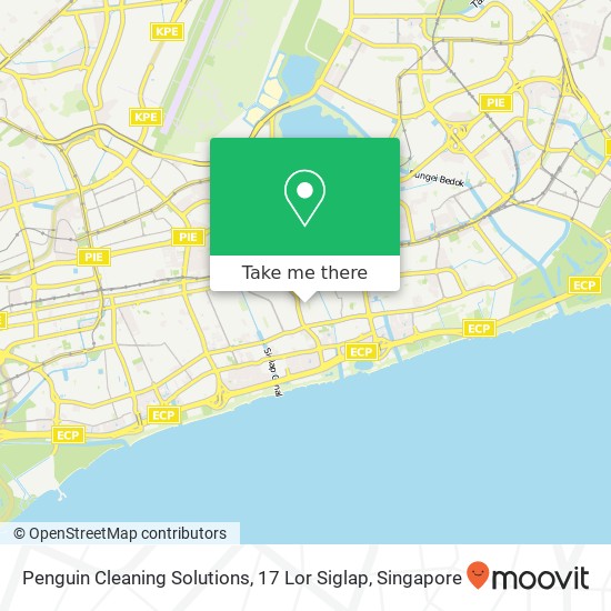 Penguin Cleaning Solutions, 17 Lor Siglap map