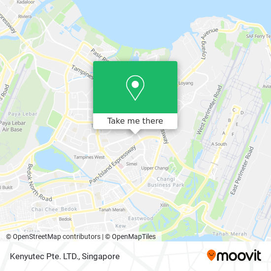 Kenyutec Pte. LTD. map