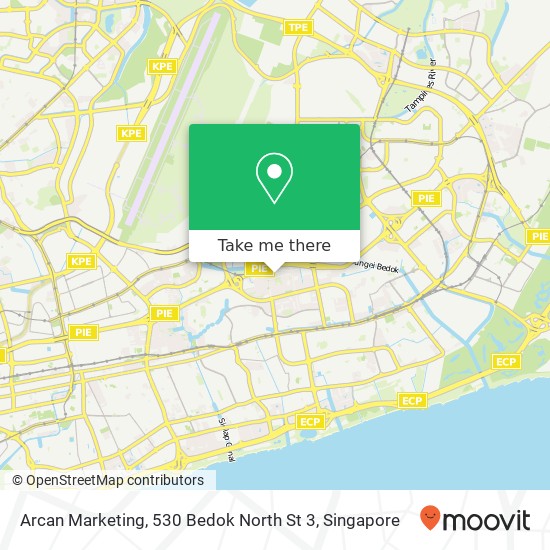 Arcan Marketing, 530 Bedok North St 3地图