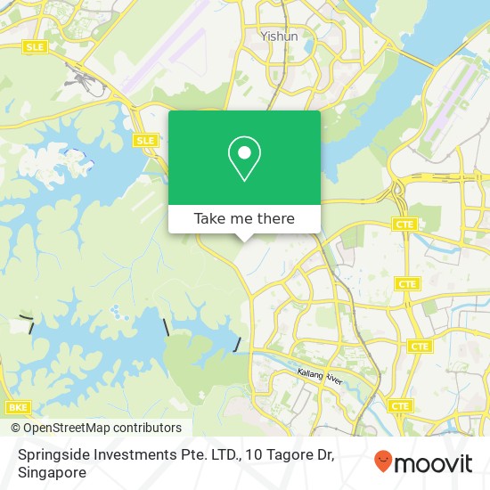 Springside Investments Pte. LTD., 10 Tagore Dr地图