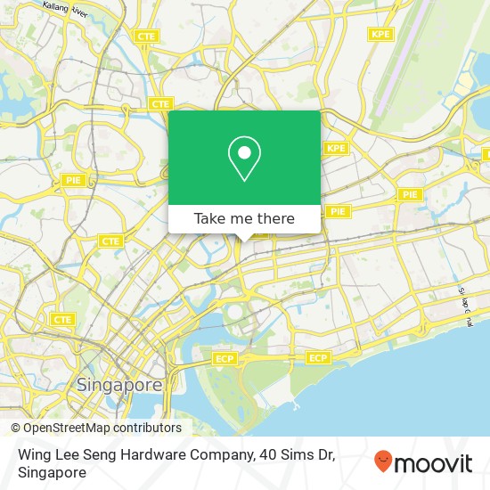 Wing Lee Seng Hardware Company, 40 Sims Dr map