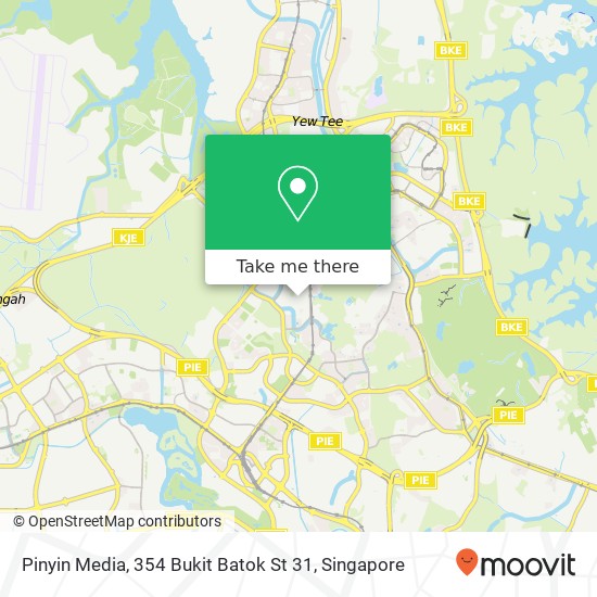 Pinyin Media, 354 Bukit Batok St 31 map