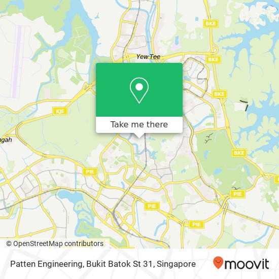 Patten Engineering, Bukit Batok St 31 map
