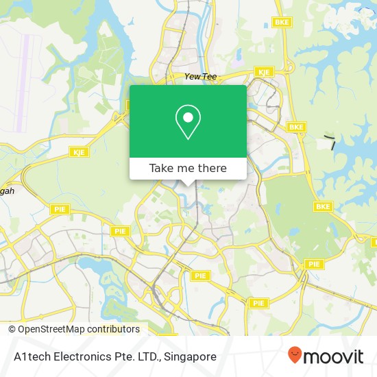 A1tech Electronics Pte. LTD., 354 Bukit Batok St 31 map