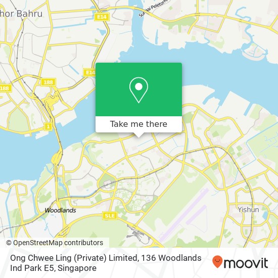 Ong Chwee Ling (Private) Limited, 136 Woodlands Ind Park E5 map