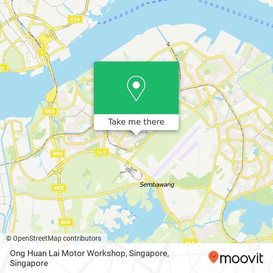 Ong Huan Lai Motor Workshop, Singapore map