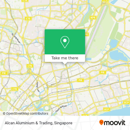 Alcan Aluminium & Trading map