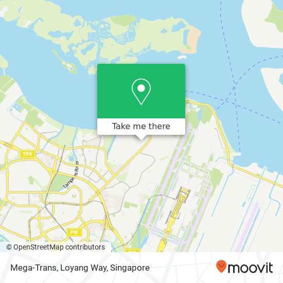 Mega-Trans, Loyang Way map