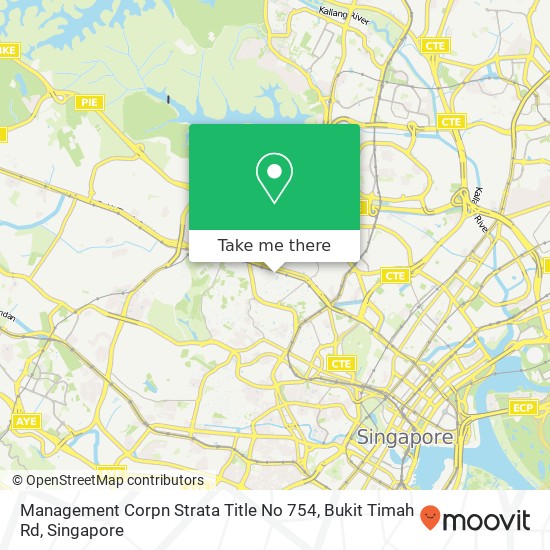 Management Corpn Strata Title No 754, Bukit Timah Rd map