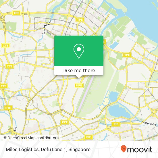 Miles Logistics, Defu Lane 1 map