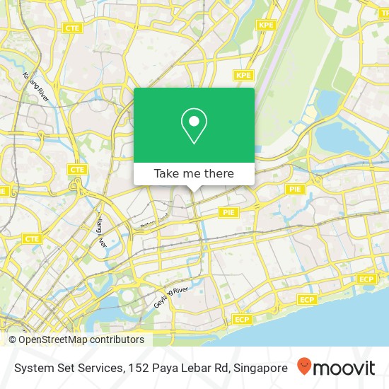 System Set Services, 152 Paya Lebar Rd地图