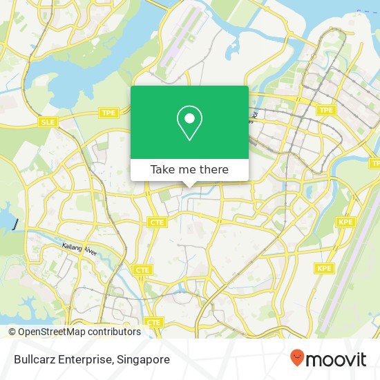 Bullcarz Enterprise, Singapore map