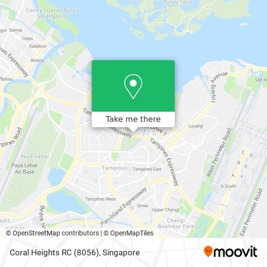 Coral Heights RC (8056) map
