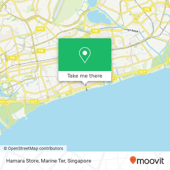 Hamara Store, Marine Ter map