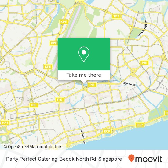 Party Perfect Catering, Bedok North Rd map