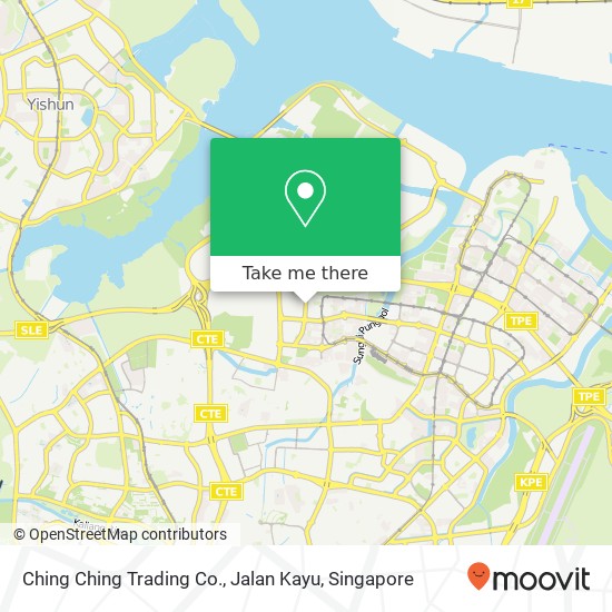 Ching Ching Trading Co., Jalan Kayu map