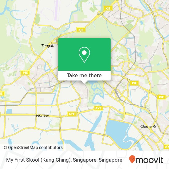 My First Skool (Kang Ching), Singapore地图