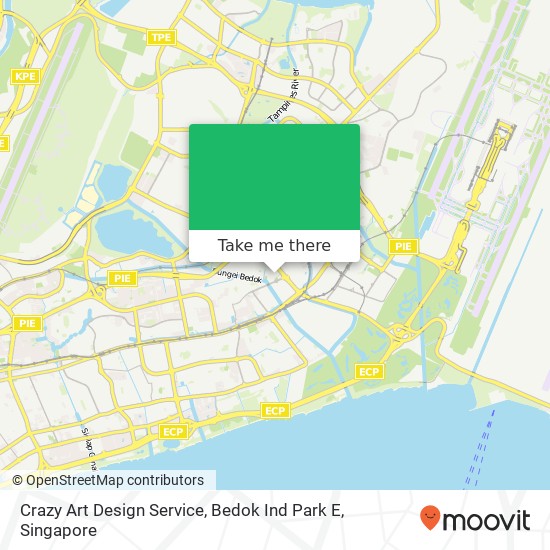 Crazy Art Design Service, Bedok Ind Park E map