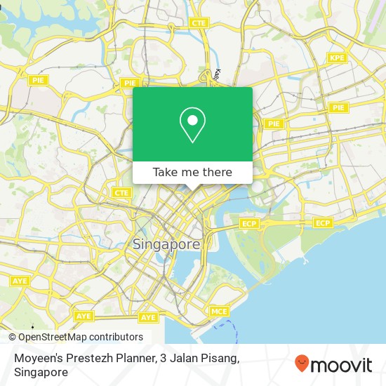 Moyeen's Prestezh Planner, 3 Jalan Pisang map
