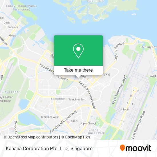 Kahana Corporation Pte. LTD. map