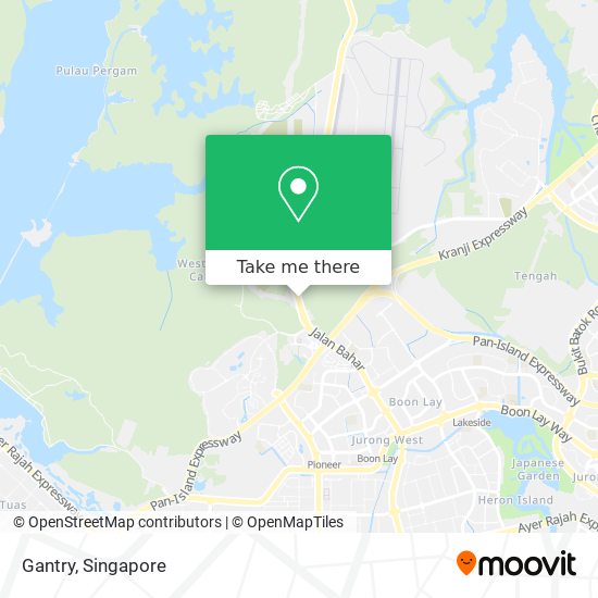 Gantry map