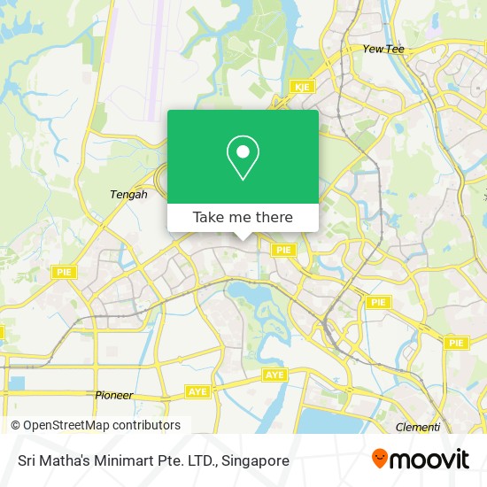 Sri Matha's Minimart Pte. LTD.地图