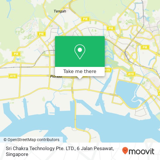 Sri Chakra Technology Pte. LTD., 6 Jalan Pesawat map