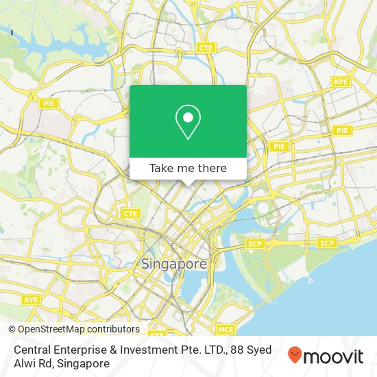Central Enterprise & Investment Pte. LTD., 88 Syed Alwi Rd map