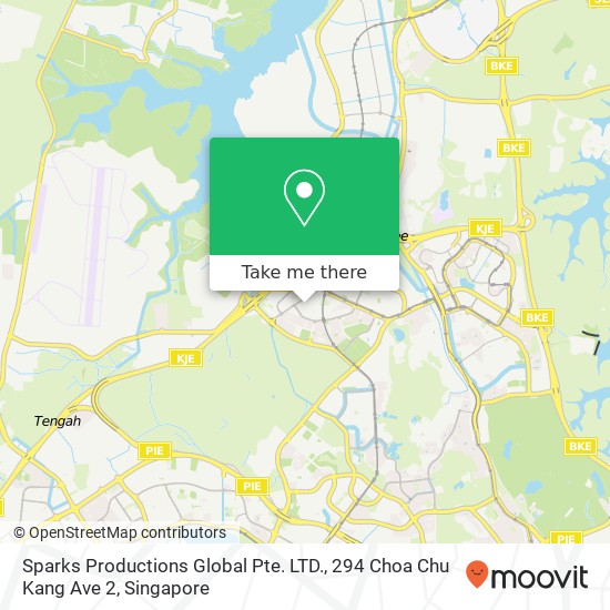 Sparks Productions Global Pte. LTD., 294 Choa Chu Kang Ave 2地图